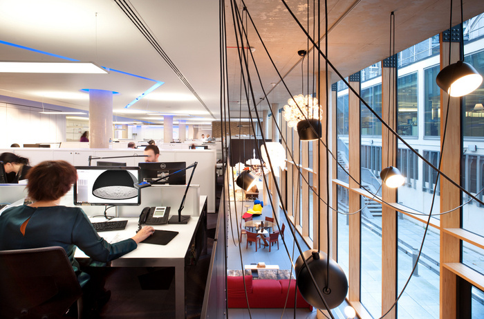 Atrium Showroom interior architectural film still by Nick Caville
