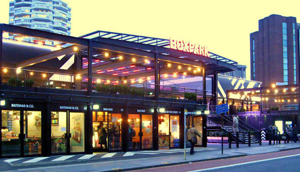 BOXPARK Croydon commercial property photography page