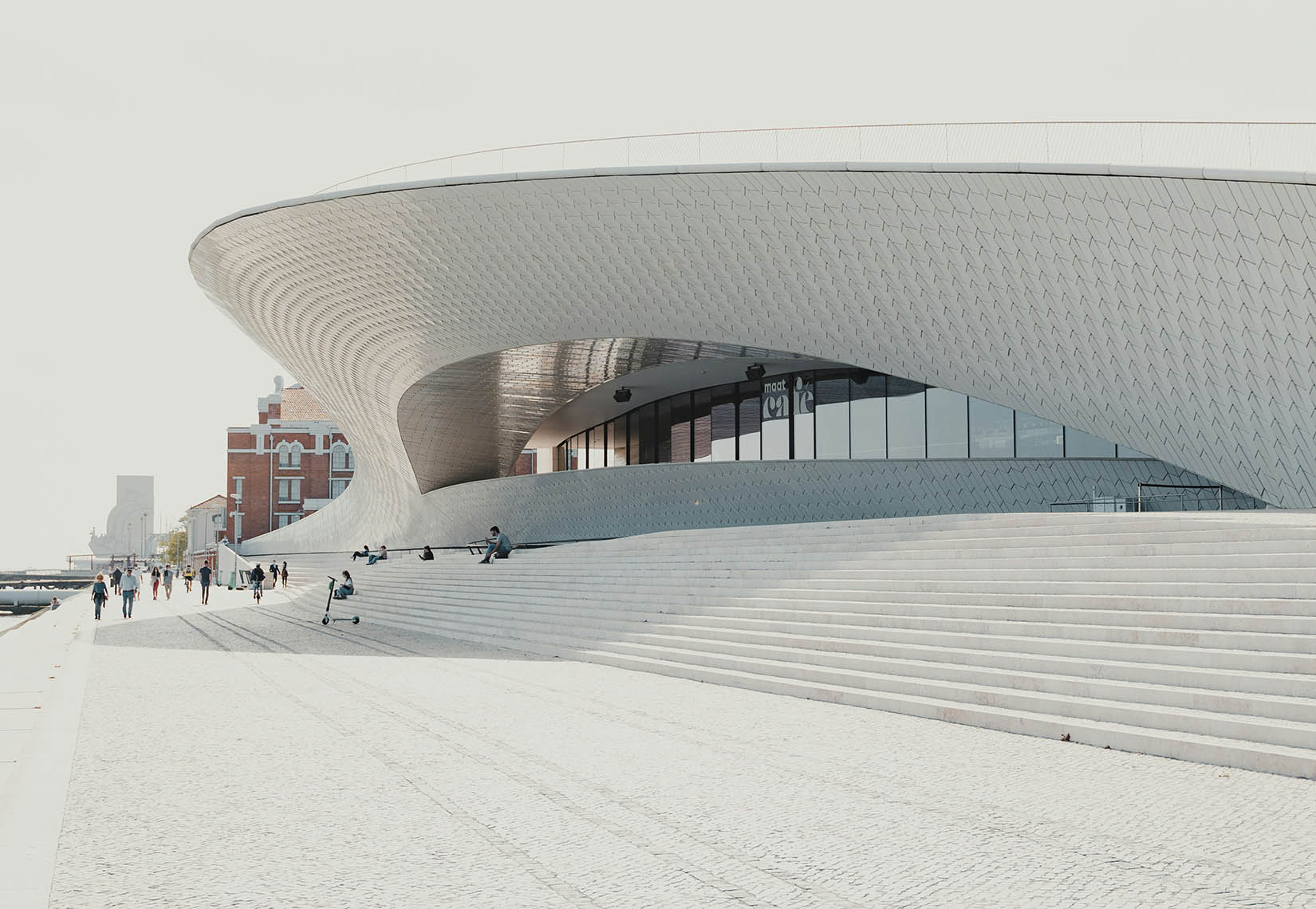 Architectural photography hero image for Nick Caville portfolio showing commercial building composition